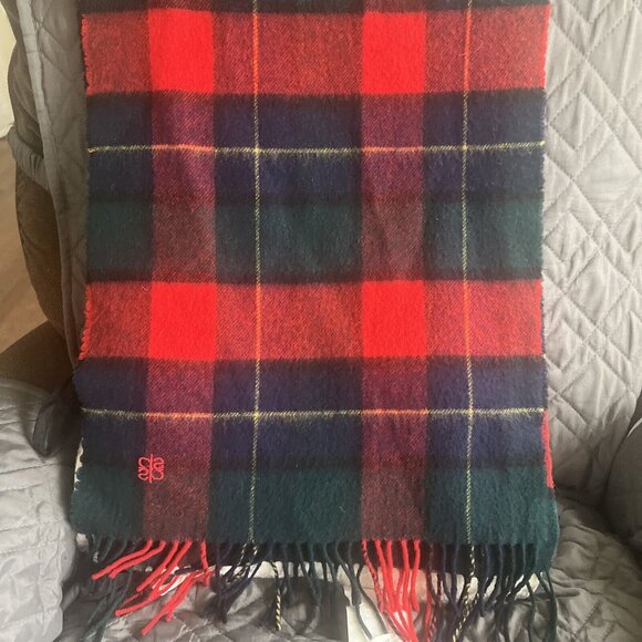The Scotch House By Johnstons Of Elgin Scarf Lambswool Scotland - Picture 2 of 10